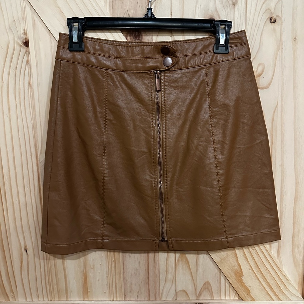 Leather Skirt